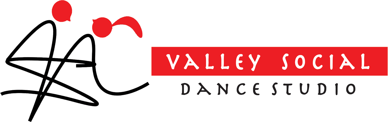 valley social dance studio logo